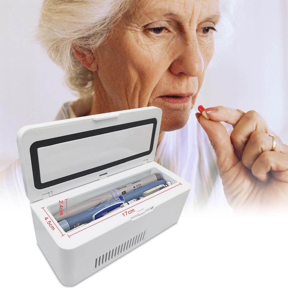 Small Medical Refrigerator – Portable Medicine Fridge