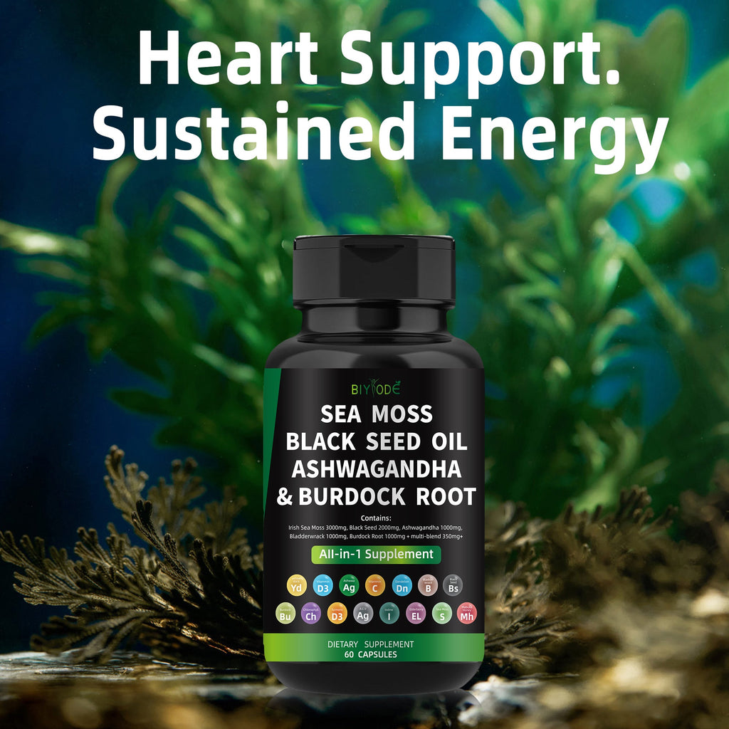 Sea Moss Capsules with Multi-Blend Formula: Comprehensive Overview