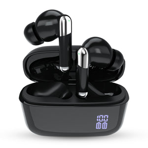 Pro Digital Hearing Aids for Seniors - 35dB Sound Gain, Noise Cancelling, USB-C Fast Charge with 100 Hours Total Power - Crystal Clear Sound