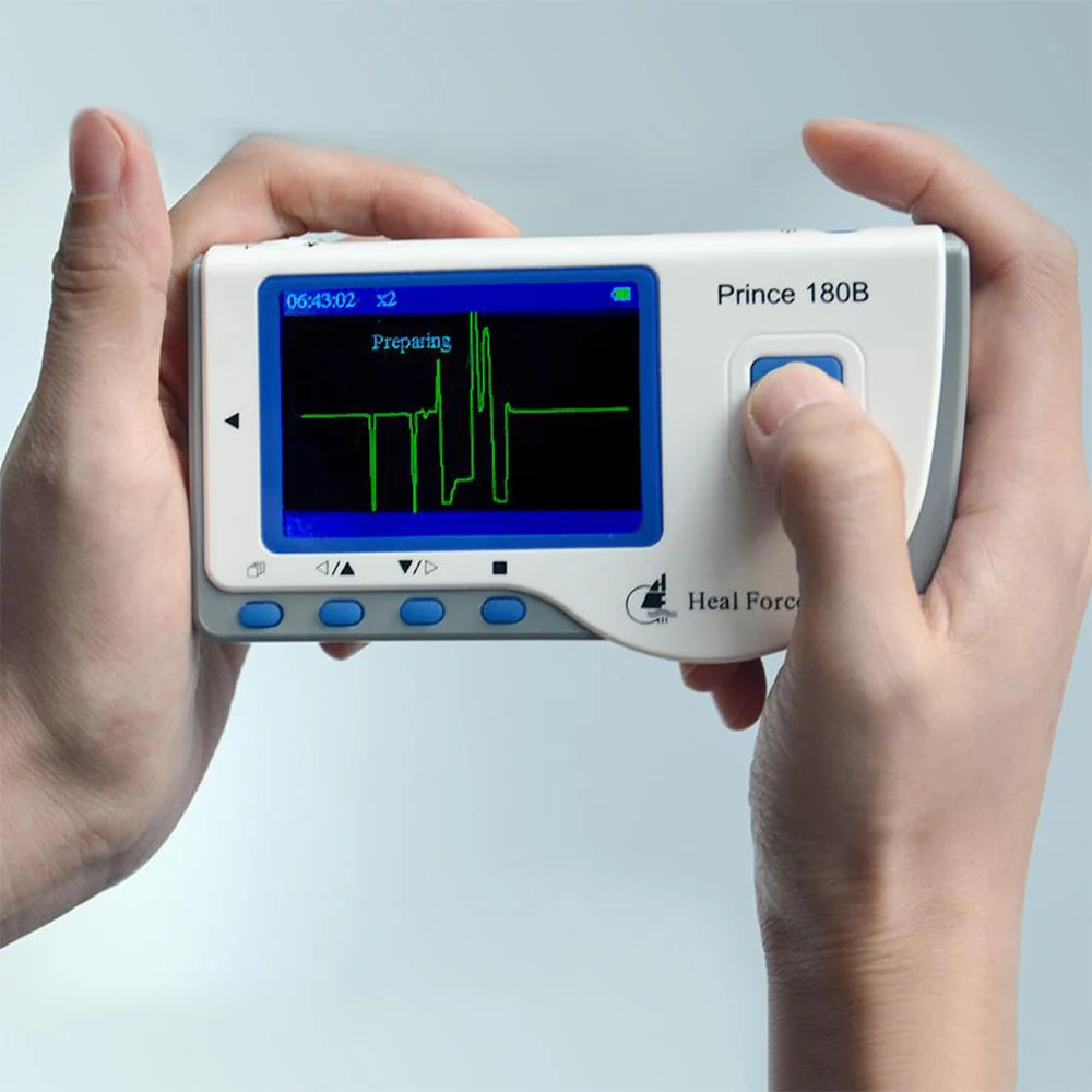 Portable Home ECG Machine and Heart Rate Checker - Home EKG Machines