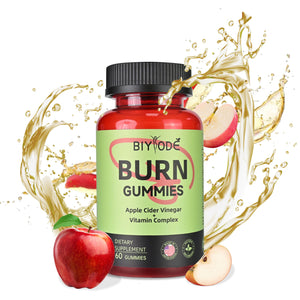 Apple Cider Vinegar Gummies,Burn Gummies,Apple Cider Vinegar Gummies,Formulated to Support Normal Energy Levels & Gut Health,Citrus Tea Polyphenol,Vitamin Complex Gummies(60 Gummies)