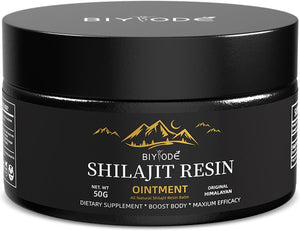 Shilajit Pure Himalayan Supplement for Men Women Rich Fulvic Acid & 85+ Minerals, 600mg/100 Servings.
