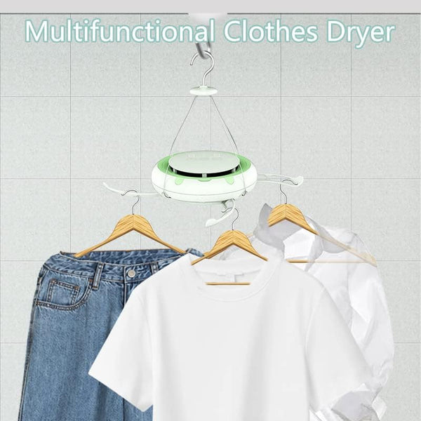 Portable Multifunction Dryer for Apartments, Adjustable Mini Clothes Dryer for Travel Homes, RVs, and Compact Laundry