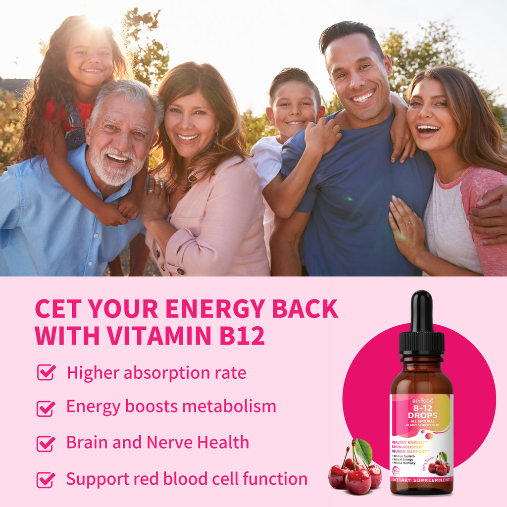 BIYODE Liquid Iron Supplement for Women Men Iron Drops Iron Supplements Supports Red Blood Cells Energy Anemia and Fatigue