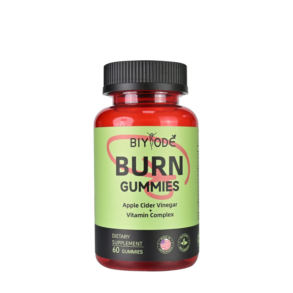 Apple Cider Vinegar Gummies,Burn Gummies,Apple Cider Vinegar Gummies,Formulated to Support Normal Energy Levels & Gut Health,Citrus Tea Polyphenol,Vitamin Complex Gummies(60 Gummies)