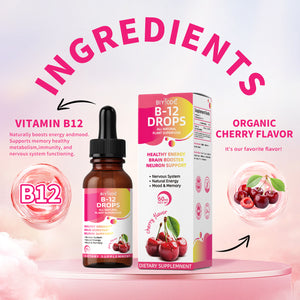BIYODE Liquid Iron Supplement for Women Men Iron Drops Iron Supplements Supports Red Blood Cells Energy Anemia and Fatigue