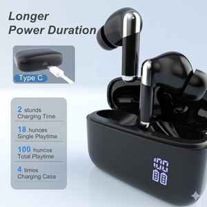 Pro Digital Hearing Aids for Seniors - 35dB Sound Gain, Noise Cancelling, USB-C Fast Charge with 100 Hours Total Power - Crystal Clear Sound