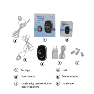 Laser Rhinitis Therapy Device | Allergic Rhinitis Relief | Red Light Treatment