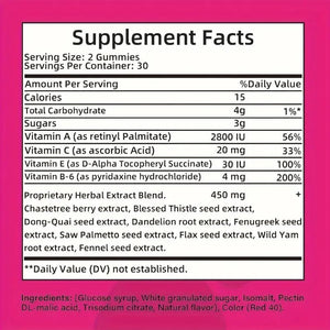BIYODE Berry Gummies Combo Pack - Bum & Chest Support Gummies for Women, Workout Aid - Women's Support Supplement - Berry Flavored - Essential Herbs - Multivitamins Dietary Fitness, 120 Gummies