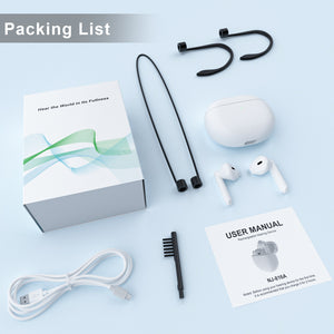 Hearing aids for seniors, with noise cancellation, rechargeable hearing amplifier, Type-C charging