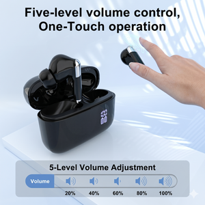 Pro Digital Hearing Aids for Seniors - 35dB Sound Gain, Noise Cancelling, USB-C Fast Charge with 100 Hours Total Power - Crystal Clear Sound