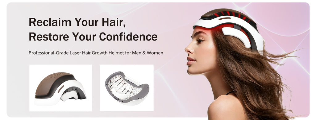 650nm Laser Hair Growth Helmet, 88 Medical-Grade Diodes for Hair Regrowth