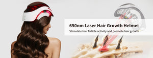 650nm Laser Hair Growth Helmet, 88 Medical-Grade Diodes for Hair Regrowth