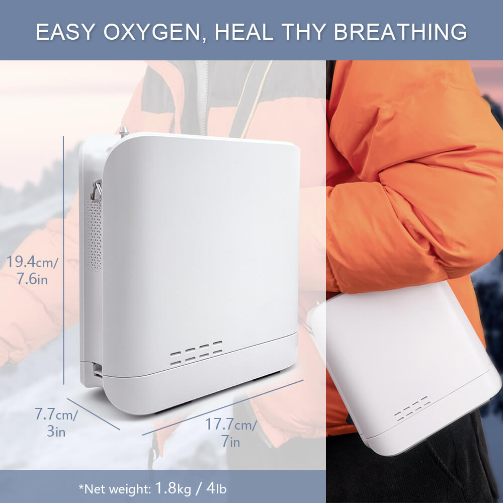 Smallest O2 Tank Smallest Portable Oxygen Tank with Rechargeable Battery