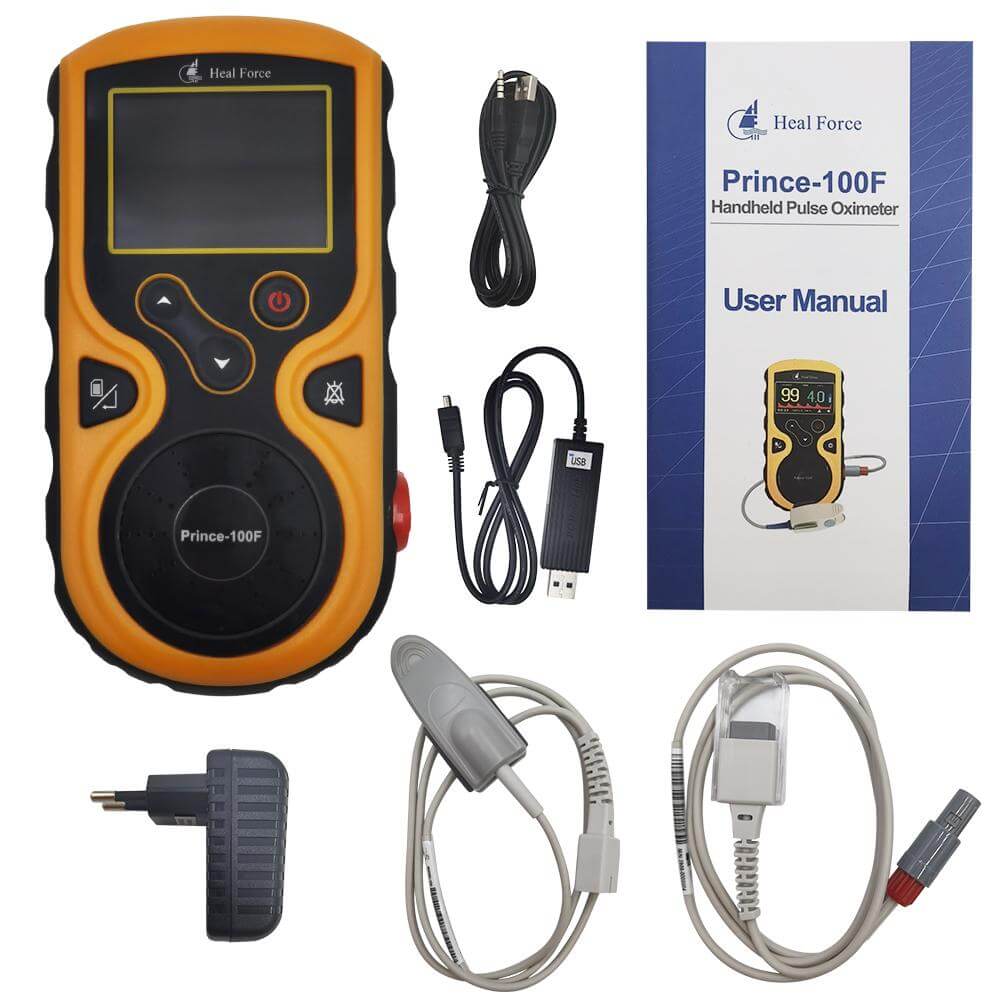 Finger Pulse Oximeter Blood Oxygen SpO2 Monitor PR PI - View #5