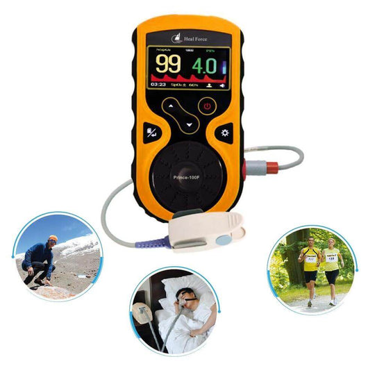 Best handheld fingertip pulse oximeter for sleep apnea made in usa | Homecare