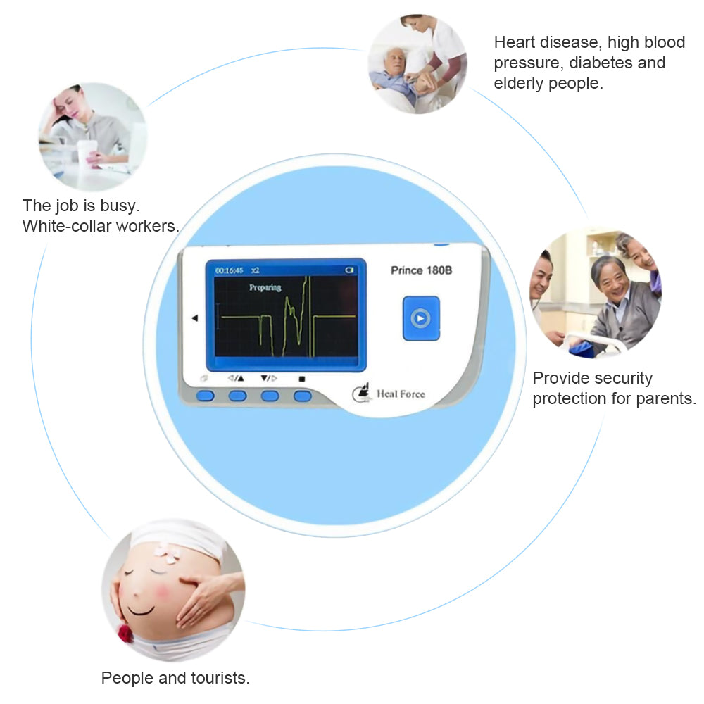 Automatic blood pressure monitor - B66 - Heal Force - arm