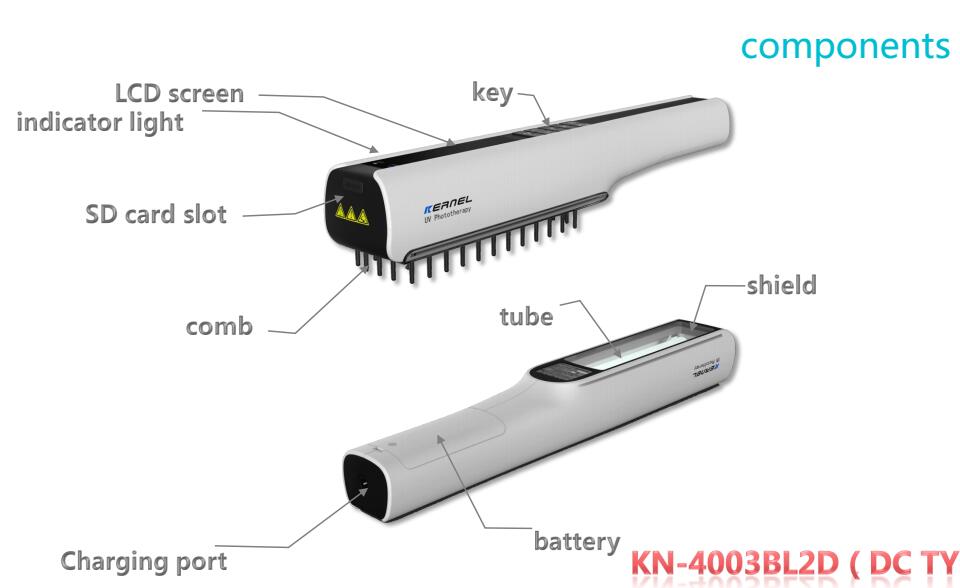 UV Phototherapy Lamp for home use