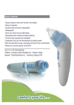 Nasal Aspirator | Baby Nasal Aspirator | Baby Nose Cleaner